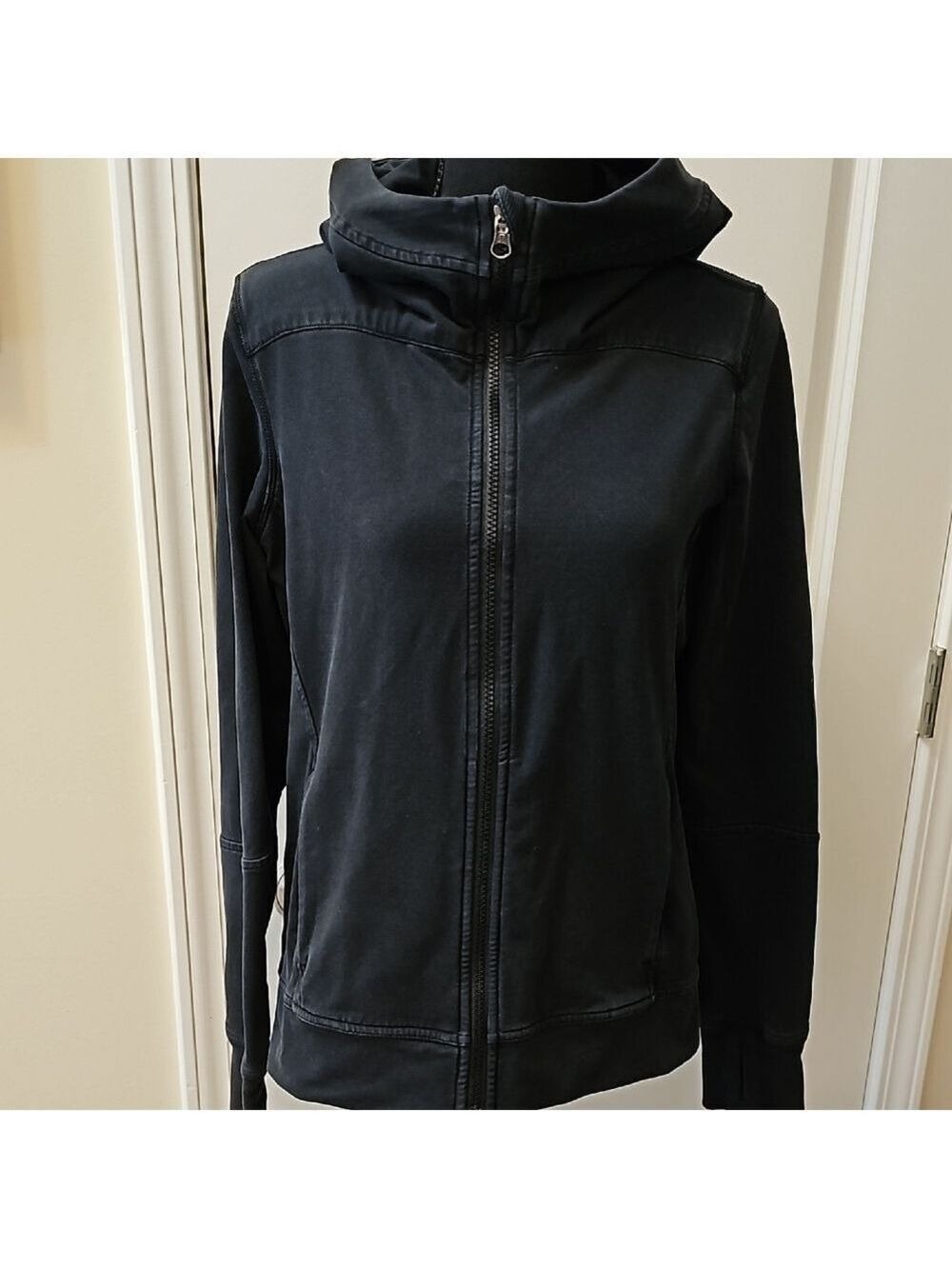 397. Lululemon Black Hoodie Jacket